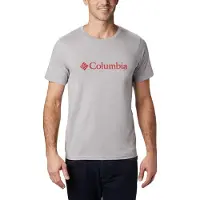 Columbia CSC Basic Logo Short Sleeve T-Shirt - Chemise Homme - T-Shirt manches courtes - Gris - Taille L