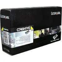 Lexmark C748H1YG - Jaune - Toner - Grande capacité