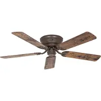 CasaFan Ventilateur de plafond Classic Flat 132-III 132cm Bronze Chêne foncé Chêne - CASAFAN -
