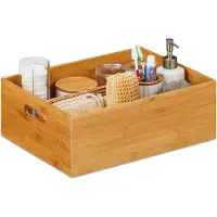 Relaxdays Caisse-de-rangement (30 cm, 1x)