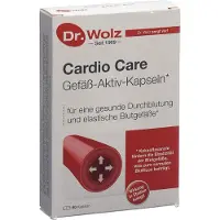 Dr. Wolz Cardio care gélules pour la santé du cœur, 60 gélules
