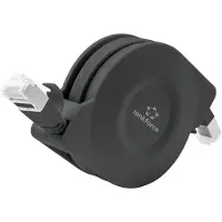 Renkforce RF-4476386 Câble réseau 1,5 m Cat6a U/FTP (STP) Noir (RF-4476386)