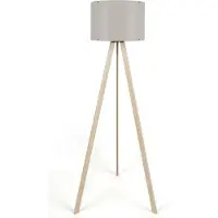 Opviq , AYD- AYDAXL, beige, crème, lampadaires, 38 x 140 cm, 70 % MDF / 30 % PVC - tissu
