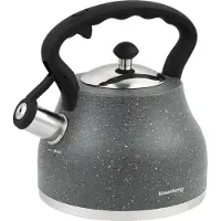 Klausberg Bouilloire 2,7L Acier Inoxydable Grise