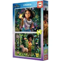 Educa Borras - Puzzle Disney Ecanto 2x48 elementów, oficjalny produkt premium