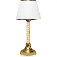 Opviq , AYD-2979, lampes de table, blanc, plastique, 22 x 14 x 45 cm