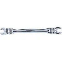 Ks Tools Clé polygonale ouverte, avec double articulation, 8x9 mm