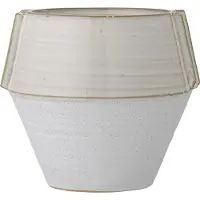 Bloomingville Zaki Pot De Fleurs | Blanc | Grès | 82057489