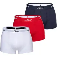 s.Oliver Boxers rouge / noir / blanc