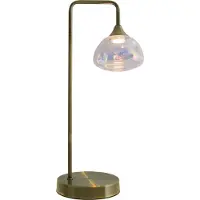 Näve lampe de table VARNA Ø17,5cm blanc chaud laiton 3184245