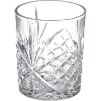Relaxdays 4x verres à whisky, Verres, Transparent