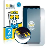 BROTECT Full-Cover Protection (Samsung Galaxy S9+), Téléphone portable : film de protection, Transparent