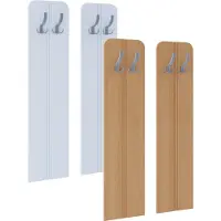 VCM Ensemble en bois Meubles d'entrée Garde-robe Patères Panneau de vestiaire Balia