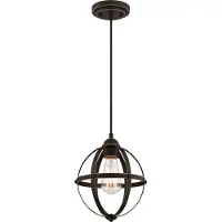WESTINGHOUSE Suspension à une flamme Stella Mira bronze huilé