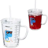 Relaxdays 2x verres pour enfants
