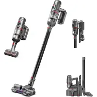 PUPPYOO T12 Mate Broom Vacuum Cleaner Argenté One Size / EU Plug 220V
