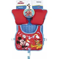 Bestway 09103 Disney Mickey Mouse Swimming Vest Rouge 3-6 Years