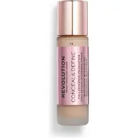 Makeup Revolution Revolution Make Up corrige et définit Fond de Teint Couvrance Complète F9 23 ml