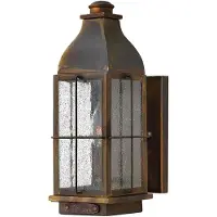 Elstead Lighting Sjena lampe murale d'extérieur rétro brûlée E14 60W Bingham