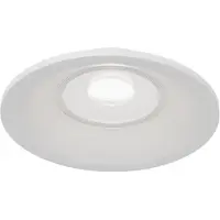 Maytoni Slim Downlight, Luminaire encastré GU10 Blanc Ø85mm (GU10, Aluminium)