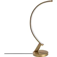 Opviq , Bevel - 13324, lampe de table, CORPS MÉTALLIQUE, or, 13 x 20 x 47 cm