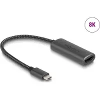 DeLOCK USB Type-C Adapter zu HDMI 8K HDR Funktion Aluminium