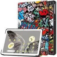 Cover-Discount Google Pixel Tablet - Étui Smart Tri-fold Comics (Tablette Google Pixel), Étui pour tablette, Multicolore