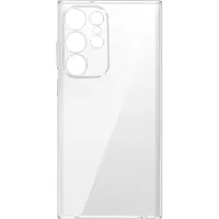 Avizar Coque pour Samsung S23 Ultra Silicone Transparente avec Protection Caméra
