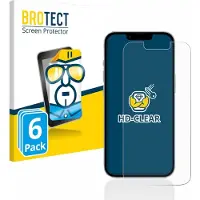 BROTECT Protection Clair (Apple iPhone 14), Téléphone portable : film de protection, Transparent