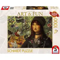 Schmidt Puzzle Art&Fun : Mona Lisa 2024, 1000 pièces