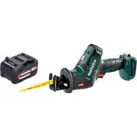 Metabo SSE 18 LTX Compact Akku Reciprosge Sbelsge 18 V 13 mm + 1x batterie 4,0 Ah - sans chargeur