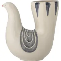 Bloomingville Trudy H19 Cm-stoneware Ceramic Vase Beige