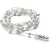 Cellularline Lampes à fil pour lignes cellulaires (Multicolore, RGB, 500 cm, Intérieur)