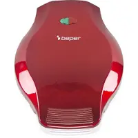 Beper P101CUD002, Gaufrier, Rouge, Blanc