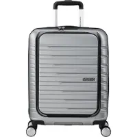 American Tourister trolley pour ordinateur portable Flashline Spinner 55 / 20 Frontloader Sky Silver gris