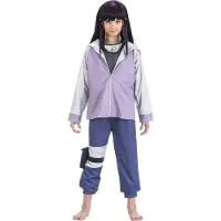 Naruto DÉGUISEMENT HINATA FILLE 9/10 ANS Violet, Lilas, Lavande, Parme, Prune