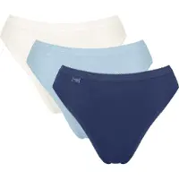 Sloggi Slip bleu clair / bleu foncé / blanc