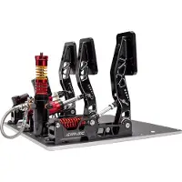 Simagic P2000 Ensemble hydraulique à 3 pédales avec capteur de charge 100KG