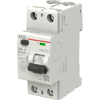 AEG BUSCH JAEGER Disjoncteur différentiel FN225/A30 2P type A 25A 30mA (2CSF702156R1250)