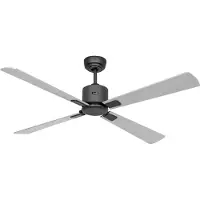 CasaFan DC Ventilateur de plafond Eco Neo III WiFi 132 BG WN-SI, Ventilateur, Gris, Noir, Argent, Marron