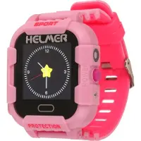 Helmer Montre tactile intelligente avec localisation GPS et caméra - LK 708 rose