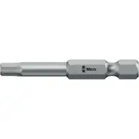 Wera Embouts de sécurité | E6,3-BIT 89MM I-6KT-BOHRG.4,0