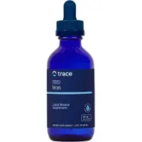 Trace Minerals Fer ionique, 22mg - 56 ml.