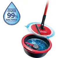 Vileda Spin & Clean Rotating Mop Noir