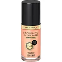 Max Factor Fond de Teint Liquide - - Facefinity All Day Flawless - C64 Rose Gold - 30ml - 3-en-1