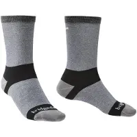 Bridgedale Liner Coolmax Long Socks Gris EU 48+ Homme