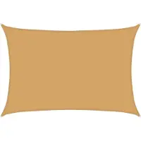 vidaXL Voile d'ombrage 160 g/m² rectangulaire sable 2,5x4,5m PEHD