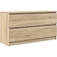 vidaXL Armoire TV Chêne Sonoma 100x35x54 cm Bois composite