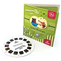 Svoora Picture Disc 'Forest Musicians' for Optiviewer 3d 03008 from 4+ Years