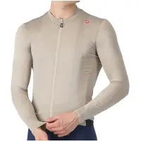 Castelli Espresso Long Sleeve Jersey Beige 3XL Homme